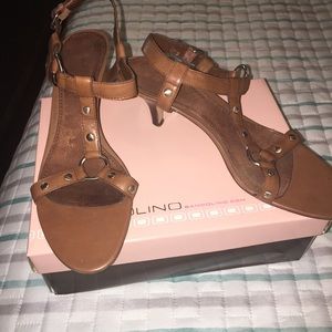 Pair Leather Heels 👠